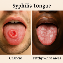 Syphilis Tongue